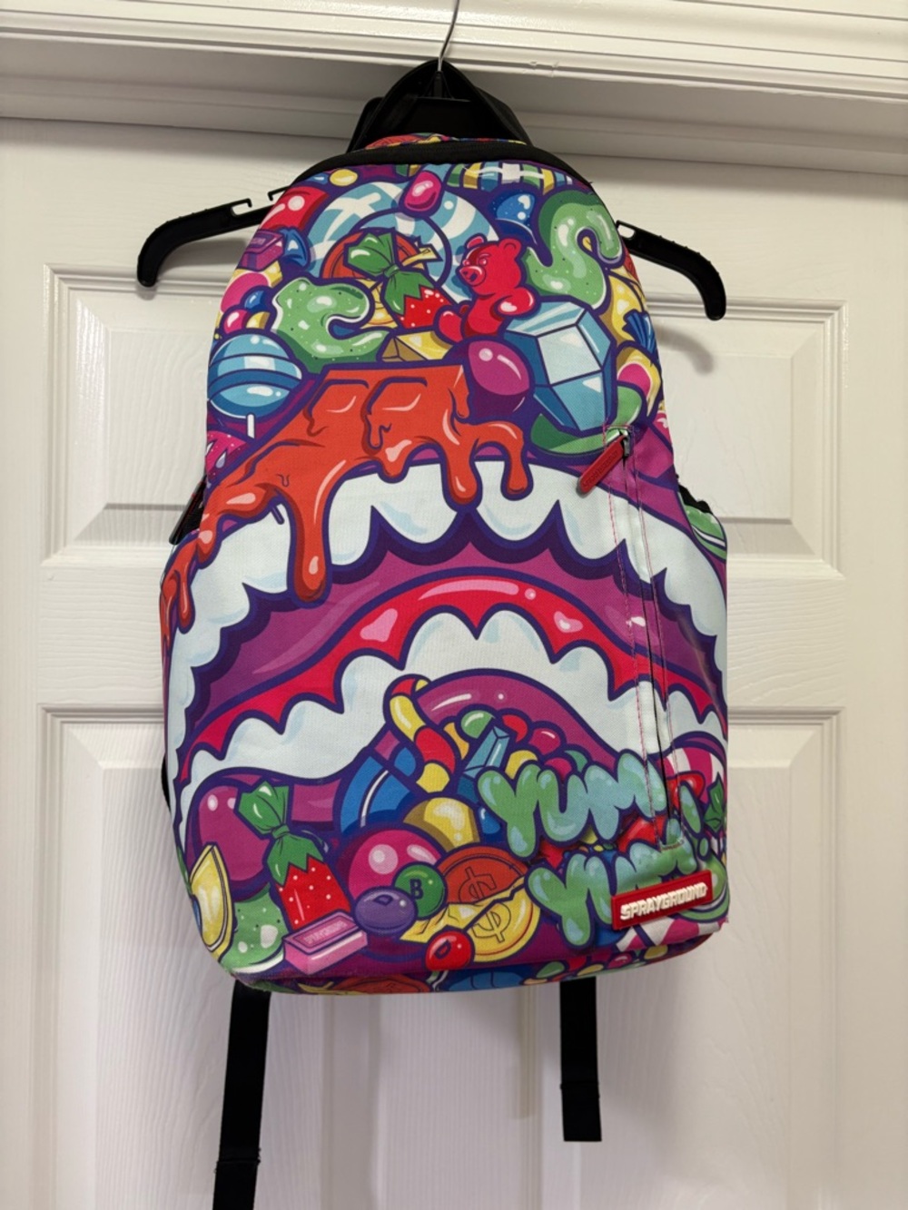 Sprayground Candy Pop Graphic Backpack - Multicolor Candy Shark